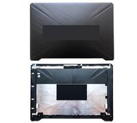 ZMHYGEW Laptop LCD Back Cover for ASUS for TUF for Gaming FX705 FX705DY FX705GD FX705GE FX705G Notebook Screen Front Bezel 90NR02A2-R7A010(Plastic silver logo)