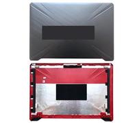 ZMHYGEW Laptop LCD Back Cover for ASUS for TUF for Gaming FX705 FX705DY FX705GD FX705GE FX705G Notebook Screen Front Bezel 90NR02A2-R7A010(Plastic red logo)