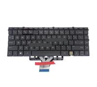 ZMHYGEW US UK English Backlit Keyboard for HP X360 15-ES 15T-ES 15M-ES ES000 13-AY 13-BD TPN-W149 W150 M45474-001 NSK-XY1BA(US Black Backlit)
