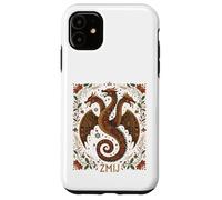 Zmij Slavic Dragon Myth Pagan Folk Serpent Beast Art Case for iPhone 11