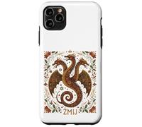 Zmij Slavic Dragon Myth Pagan Folk Serpent Beast Art Case for iPhone 11 Pro Max