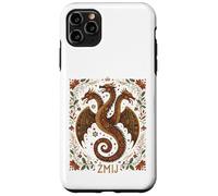 Zmij Slavic Dragon Myth Pagan Folk Serpent Beast Art Case for iPhone 11 Pro Max
