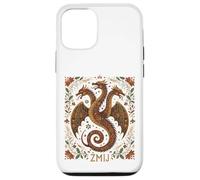Zmij Slavic Dragon Myth Pagan Folk Serpent Beast Art Case for iPhone 12/12 Pro