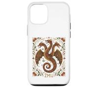 Zmij Slavic Dragon Myth Pagan Folk Serpent Beast Art Case for iPhone 12/12 Pro