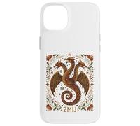 Zmij Slavic Dragon Myth Pagan Folk Serpent Beast Art Case for iPhone 14 Plus