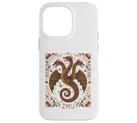 Zmij Slavic Dragon Myth Pagan Folk Serpent Beast Art Case for iPhone 14 Pro Max