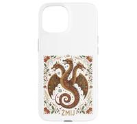 Zmij Slavic Dragon Myth Pagan Folk Serpent Beast Art Case for iPhone 15