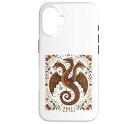 Zmij Slavic Dragon Myth Pagan Folk Serpent Beast Art Case for iPhone 16