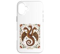 Zmij Slavic Dragon Myth Pagan Folk Serpent Beast Art Case for iPhone 16 Plus