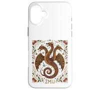 Zmij Slavic Dragon Myth Pagan Folk Serpent Beast Art Case for iPhone 16 Plus