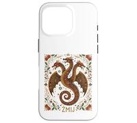 Zmij Slavic Dragon Myth Pagan Folk Serpent Beast Art Case for iPhone 16 Pro
