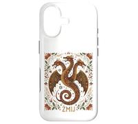 Zmij Slavic Dragon Myth Pagan Folk Serpent Beast Art Case for iPhone 17