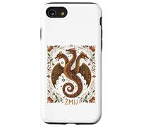 Zmij Slavic Dragon Myth Pagan Folk Serpent Beast Art Case for iPhone SE (2020) / 7/8