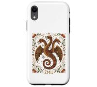 Zmij Slavic Dragon Myth Pagan Folk Serpent Beast Art Case for iPhone XR
