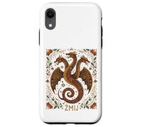 Zmij Slavic Dragon Myth Pagan Folk Serpent Beast Art Case for iPhone XR