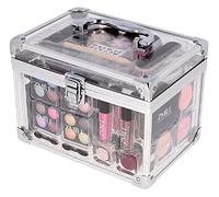 ZMILE COSMETICS Acrylic Transparent Cosmetic Case Vegan Cosmetics with Make-Up - Make-Up Set for On the Go, for Traveling and as a Gift