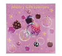 ZMILE COSMETICS Advent Calendar Traditional, Square '3D Christmas Balls' - Vegan Cosmetics