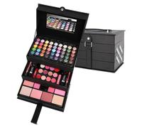 ZMILE COSMETICS Beauty Case Black Cosmetic Case Vegan Cosmetics with Make-Up - Make-Up Set for On the Go, for Traveling and as a Gift