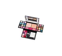 ZMILE Diamonds Vegan Makeup Set (Multicolored) - 24 Eyeshadows, 8 Lip Gloss, 3 Blushers, 2 Face Powders in Diamond Travel Case with Mirror
