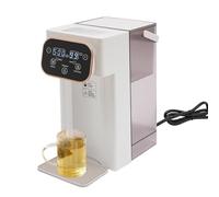 ZMIN Instant Hot Water Dispenser, 2000W Countertop Water Filter System with 3L Super Large Water Tank and Safety Lock, 12 Temperatures & 8 Volume Settings,White,A