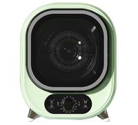 ZMIN Small Tumble Dryer,Portable Condenser Tumble Dryer,5kg Vented Tumble Dryer,Compact, Mini Spin Dryer,0.8kg Load Capacity,Green,1