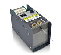 ZMJGLL Automatic Solder Reel Dispenser, Metal Solder Wire Roll Holder with Adjustable Speed, Blade-Shaped Design, Compatible with 0.8mm, 1.0mm, 1.2mm Solder Wire, Welding Tool Accessory