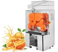 ZMJGLL Commercial Orange Juicer,Automatic Juice Extractor,Lemon Citrus Squeezer,Commercial Cold Press Juicer,with Pull-Out Filter Box