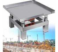 ZMJGLL Concrete Vibrating Table 35x35cm/50x50cm Vibration Test Bench Test Block Stainless Steel Vibration Platform for Remove Bubbles (35 * 35cm)
