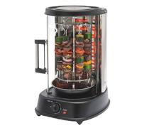 ZMJGLL Countertop Rotisserie Oven,Electric Smokeless Rotating Grill Oven,Stain Resistant & Energy Efficient w/Heat Resistant Door,w/7 Skewers