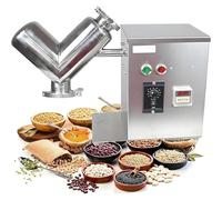 ZMJGLL Dry Powder Mixer for Lab,High Uniformity Blender,Compact Granular Material Mixer for Small Batch Production