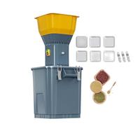 ZMJGLL Electric Corn Grinder 30L/45L,High Efficiency 1300W Feed Mill w/7 Sieves,Detachable Hopper for Farm Animal Feed & Flour Grinding (45L)