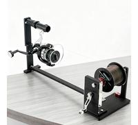 ZMJGLL Fishing Line Spooler Winder,Spincast Fishing Reel,Fishing Line Spooling Station w/Screw 120mm,3.0:1 Speed ??Ratio,Accurate Unloading Adjustment for Spinnings