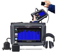 ZMJGLL Underground Pipeline Leak Geophone Sensor, Water Leak Detector with Headphones for Professional Industrial Use