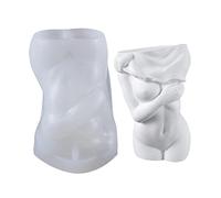ZMKY Body Candle Molds for Candle Making, Naked Women Silicone Mold | Body Art Female Moulds for Soap, Vases, Pendants, and More Homemade Crafts Making