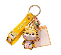 ZMKY Cute Keychains Animals 2022 Lucky Tiger Keyring For Kids Mobile Phone Key Chain Animal Backpack Pendant Decor Bag Hanging Keychain Clasp Ornament