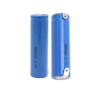 ZMLMAJJ 2/3PCS 800mAh Replacement Battery, Electric Toothbrush Battery - Compatible With Oral-B IO6 IO IO9 IO8 8N Type 3758 3759 3753(2pcs battery)