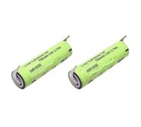 ZMLMAJJ 3.7V 750mAh Toothbrush Replacement Battery - Compatible With Philips Sonicare HX6730 HX9340 HX6510 HX6511 HX6970 HX6380(2PCS)