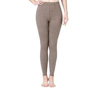 ZMNKH 100% Cashmere Thermal Leggings Women Thermal Long Johns,Thermal Bottoms Pants Base Layer Underwear Trousers for Daily Wear,Winter Outdoor