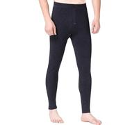 ZMNKH 100% Cashmere Thermal Underwear Pants Mens Womens Long Johns Bottoms Base Layer Trousers Stretch Thermal Leggings Unisex