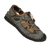 ZMNKH Hiking Sandals Mens Outdoor Sports Summer Beach Fisherman Sandals Water Shoes Closed Toe Walking Trekking Casual Breathable Athletic Sandals Lightweight