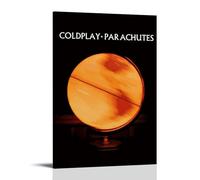 ZMOZXYB Coldplay Great Singer Retro Music Album Cover Canvas Poster Wall Art Decorative Painting Bedroom Painting Posters 20x30inch(50x75cm) Frame-style