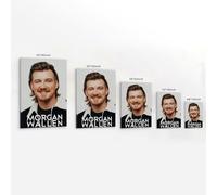 ZMOZXYB Morgan Wallen Great Singer Retro Music Album Cover Canvas Poster Wall Art Decorative Painting Bedroom Painting Posters 08x12inch(20x30cm) Frame-style