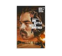 ZMOZXYB One Battle After Another Popular Movies And Exciting TV Series Canvas Poster Wall Art Decorative Painting Bedroom Painting Posters 12x18inch(30x45cm) Unframe-style