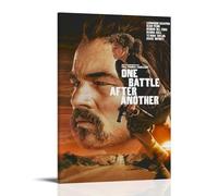 ZMOZXYB One Battle After Another Popular Movies And Exciting TV Series Canvas Poster Wall Art Decorative Painting Bedroom Painting Posters 12x18inch(30x45cm) Frame-style