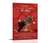 ZMOZXYB Teddy Swims Great Singer Retro Music Album Cover Canvas Poster Wall Art Decorative Painting Bedroom Painting Posters 08x12inch(20x30cm) Frame-style