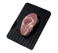 ZMREN Defrosting Plate, Defrosting Tray, Thaw Board Plate, fast defrosting tray for fish, meat, poultry or anything else that is frozen (29.5 x 21 x 0.2 cm)