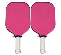 ZMShenMa 1 Pair Pickleball Paddle Covers,Waterproof, Wear-Resistant, Portable Storage Beach Racket Cover, Simple Table Tennis Cover, Diving Material, Pick Racket Cover, Professional (Pink)