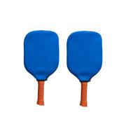 ZMShenMa 1 Pair Pickleball Paddle Covers,Waterproof, Wear-Resistant, Portable Storage Beach Racket Cover, Simple Table Tennis Cover, Diving Material, Pick Racket Cover, Professional (Blue)