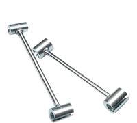 ZMShenMa 2 Pcs Hinges Gap Adjusting Wrench, Hinge Bender Hinge Adjustment Wrench Tool for Fire Clean Room Security Door Door Hinge Repair Tool Door Hinge Adjustment Tool