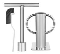 zmtfqymx Upgraded Rock Crusher, Multipurpose Stone Crusher, Stainless Steel Material Rock Crusher for Gold, Sturdy Glass Crusher